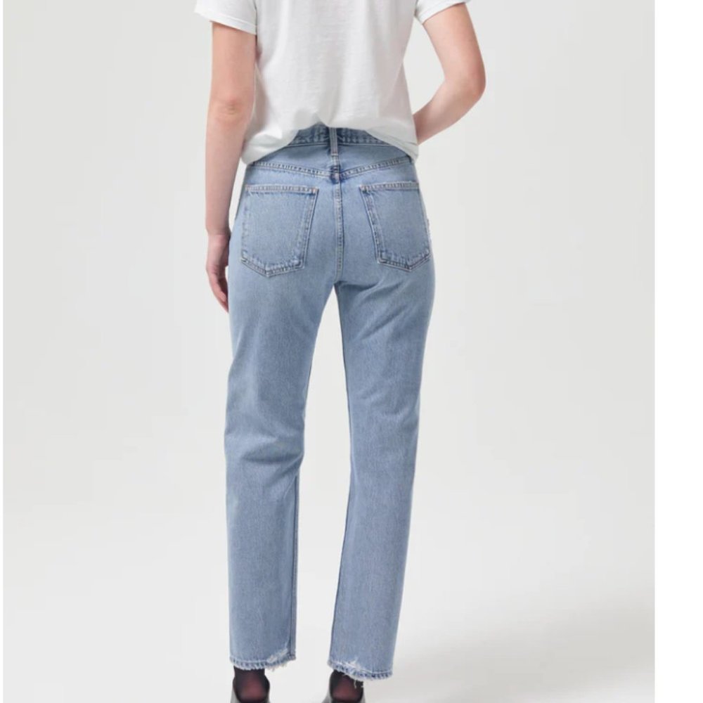 AGOLDE 90'S PINCH WAIST HIGH RISE STRAIGHT